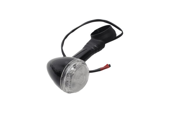 Blinker Gehäuse Schwarz Klarglas Triumph Bonneville 1200 EFI Bobber Black 20-20