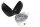 Baúl superior universal GIVI con cerradura y reflector, negro Zubehör universell