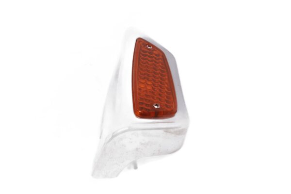 Front right indicator, orange, chrome housing Honda GL 1500 SE Gold Wing 00-00