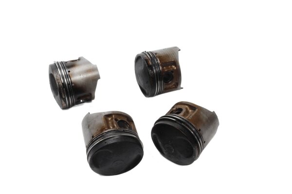 Piston set, piston rings, piston pin, cylinder, engine, four Yamaha XJ 550 4V8 84-84