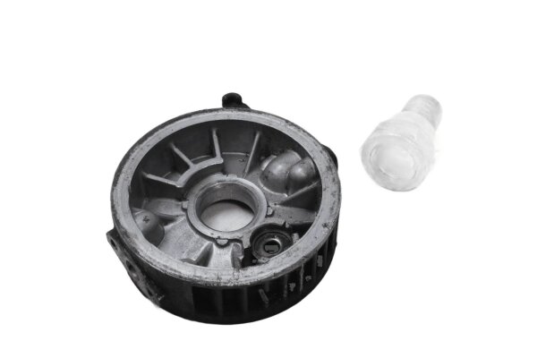 Tapa de la carcasa del filtro de aceite, elemento del filtro de aceite Yamaha XJ 750 Seca 11M 84-84