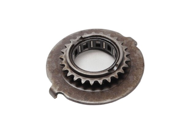 Ruota della pompa dellolio, ruota motrice, cuscinetto, trasmissione della pompa dellolio, motore Yamaha XJ 750 Seca 11M 84-84