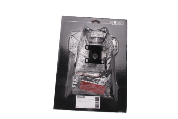 Kennzeichenhalter X-Form schwarz Reflektor Rücklichtmontage KTM Duke 390 20-20