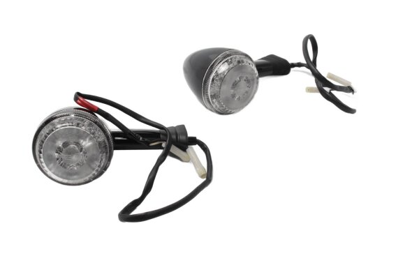 LED-blinklys foran venstre højre sorte klare Triumph Scrambler 1200 XC 24-24