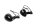 LED-blinklys foran venstre højre sorte klare Triumph Scrambler 1200 XC 24-24