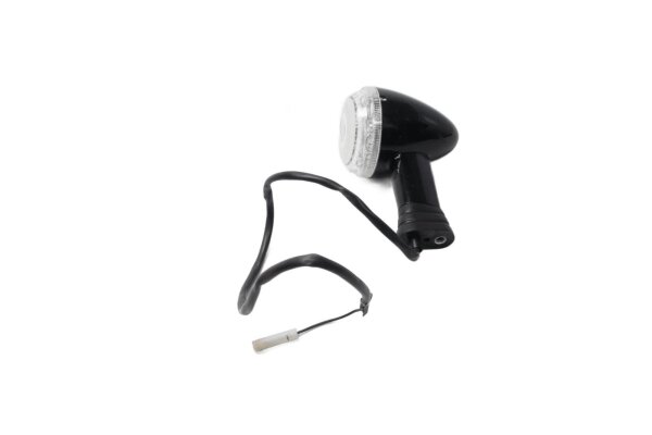 Blinker schwarz klar rund hinten Triumph Bonneville 1200 EFI Bobber Black 20-20