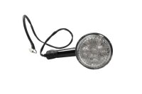 Blinker schwarz klar rund hinten Triumph Bonneville 1200 EFI Bobber Black 20-20