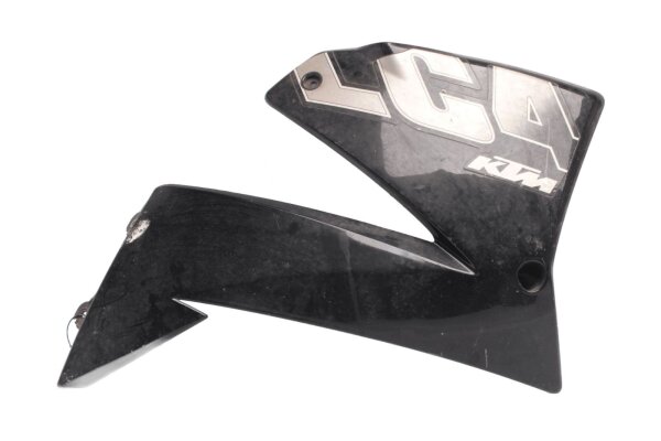 Seitendeckel rechts vorne schwarz Abdeckung KTM 640 LC4 DUKE 2 DK2 99-07