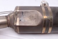 Exhaust end muffler racing silencer dual pipe Aprilia RSV 1000 R Tuono 03-03
