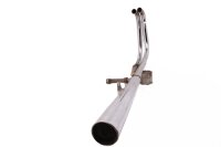 Komplett avgassystem, ljuddämpare höger sida Kawasaki GT 550 G Z550 89-89