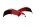 Carenado de cubierta lateral rojo Triumph Street Triple 765 R Euro 4 STRTR-R/17 17-20