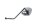 Högersidig justerbar kromspegel (backspegel) Triumph Thunderbird 900 Sport 04-04