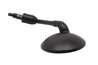 Rundt sort styrspejl i venstre side Triumph Bonneville 1200 EFI Bobber 20-20
