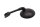 Rundt sort styrspejl i venstre side Triumph Bonneville 1200 EFI Bobber 20-20