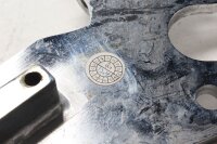 Fußrastenhalter vorne Trägerplatte Aufnahme Chrom Triumph Thunderbird 1600 09-09