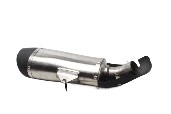 Endschalldämpfer Auspuff Doppelrohr Blende P18-M2 Benelli Leoncino 500 18-18