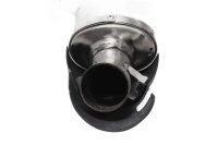 Endschalldämpfer Auspuff Doppelrohr Blende P18-M2 Benelli Leoncino 500 18-18