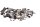 Ruuvit, välikappaleet, pidikkeet, lista, runko Triumph Trophy 1200 96-96