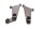 Footrest bracket carrier plate rear left right Aprilia RSV Mille ME 98-00