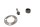 Achterste montage van de aslagerbus BMW K 1100 RS K589 0522 92-96