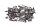 Juego de tornillos para el soporte del marco del carenado Honda VTR 1000 Firestorm SC36 97-06