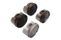 Piston set (four pieces), cylinder piston set, piston rings, engine Unbekannt Konvolut