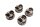Piston set (four pieces), cylinder piston set, piston rings, engine Unbekannt Konvolut