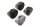 Piston set (four pieces), cylinder piston set, piston rings, engine Unbekannt Konvolut