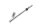 Right fork leg, front fork stanchion, chassis 542 Suzuki GN 125 GN125E 82-90