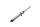 Right fork leg, front fork stanchion, chassis 542 Suzuki GN 125 GN125E 82-90