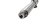Right fork leg, front fork stanchion, chassis 542 Suzuki GN 125 GN125E 82-90