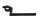 Left handlebar clip-on, 22mm clamp mounting Yamaha FJ 1100 47E 84-85