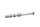 Front axle, front wheel axle, bearing mount Honda VFR 800 V4 Vtec RC46A 02-05