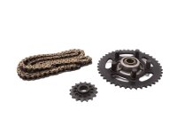 Chain kit, sprocket, pinion, drive set, rear wheel...