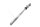 Left fork leg, front fork, damper, shock absorber Suzuki GN 125 GN125E 82-90