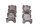 Camshaft bearing set, bearing shells, camshaft holder, engine Unbekannt Konvolut