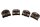 Set pistone completo cilindro motore quattro pezzi BMW K 1200 S K12S K40 0581 05-08