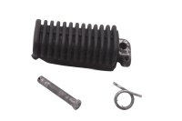 Front left drivers side footrest, rubber ribbed profile BMW R 1100 RT 259 0413 96-01