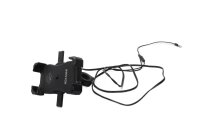 Phone holder with USB charging function, handlebar mount...