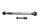 Svingarmsbolt, akselbolt, forreste øvre del, støddæmper BMW K 1200 S K12S K40 0581 05-08