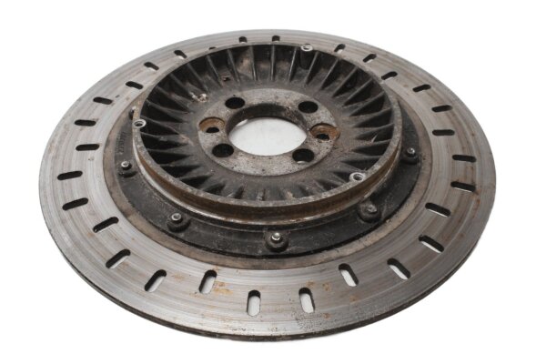 Rear drilled brake disc with cooling fins BMW K 100 RS 16V K589 0523 89-92