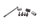 Ramskruvsats, axelbultar, distanser BMW K 1200 S K12S K40 0581 05-08