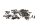 Assortment of screws, holders, rubber buffers, clamps BMW K 100 RS 16V K589 0523 89-92