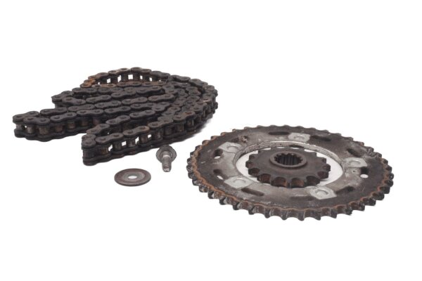 Kettenkit Ritzel Kettenrad Antriebskette Honda VTR 1000 Firestorm SC36 97-06