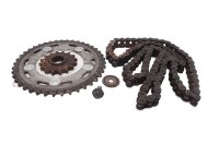 Chain kit, sprocket, chainring, drive chain Honda VTR...