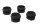 Ansaugstutzen Vergasergummi Satz Vierzylinder BMW K 1200 S K12S K40 0581 05-08