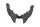Achterpaneelafdekking, bovenste achterkant BMW K 1200 S K12S K40 0581 05-08