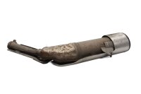 Auspuff Endtopf links Schalldämpfer Abgasrohr Suzuki DL 1000 V-Strom WVBS 02-12