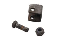Rear left footrest bracket mounting plate BMW K 100 RS...