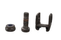 Rear left footrest bracket mounting plate BMW K 100 RS...